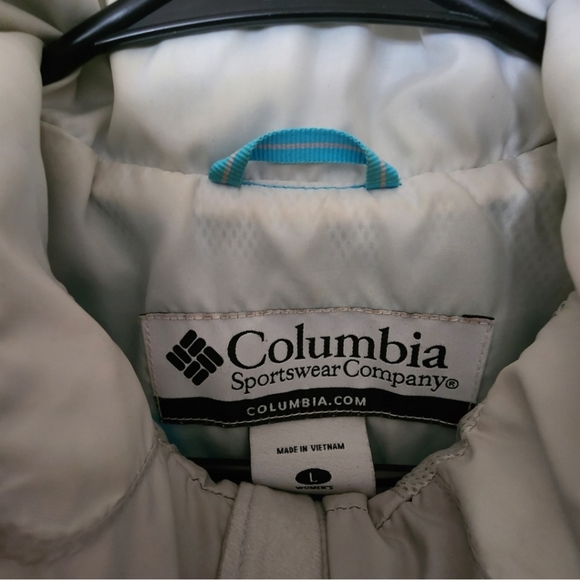 Columbia Blue Colorblock Windbreaker Raincoat - Picture 5 of 15